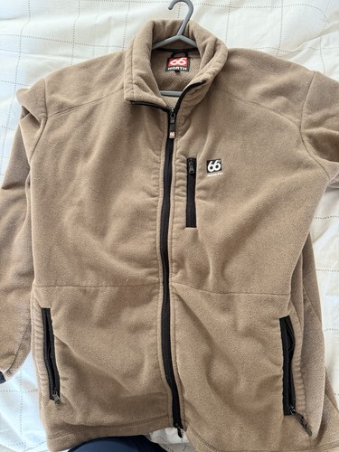 North mens beige fleece - mens,