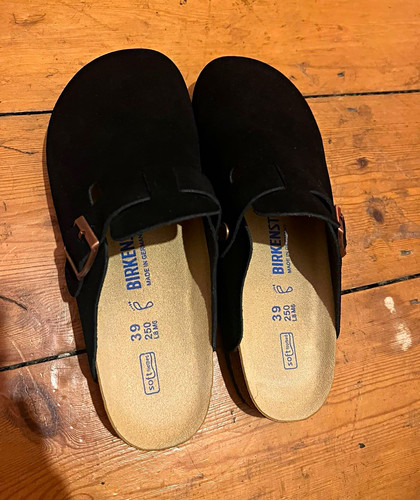Birkenstock boston black - birkenstock,