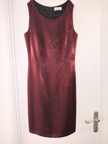 Vera mont dress - mont, red