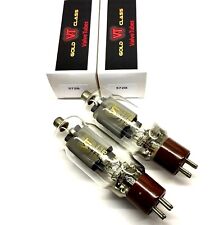 Matched Pair  572B  New Valve Tubes Gold Class Made By Shuguang China
