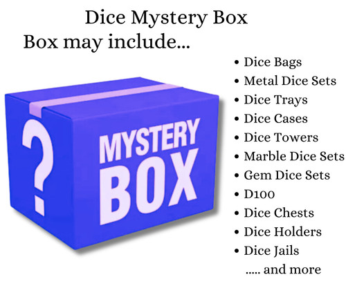 Mystery box dice - mystery, set
