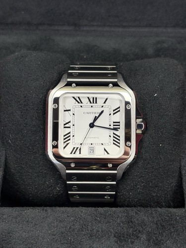 Cartier santos white men - white, men's