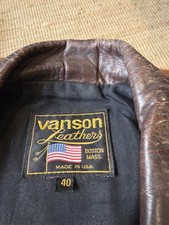 Vanson 'Ike' model - vintage