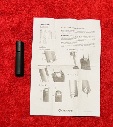 Giant internal seatpost - internal, di2