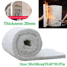 Ceramic Fiber Insulation Blanket High Temperature Fireproof MatPad 1000*500*20mm
