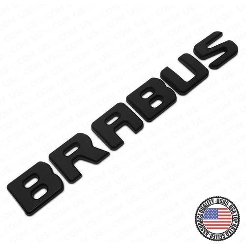 Brabus emblem trunk logo - 3d,