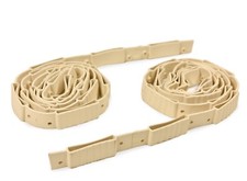 Roll Out 53mm / 70mm Rubber Sprung Bed Slat Holders/ Strips - Supplied as Pair 