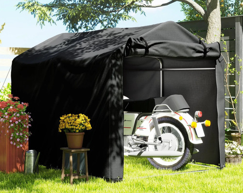 Motorcycle shelter portable - motorcycle,