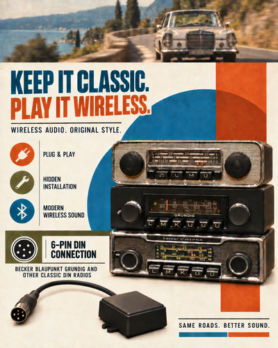 6pin bluetooth for - for, vintage