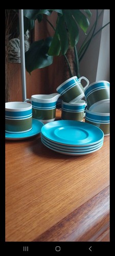 Meakin coffee set - meakin,