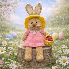 KNITTING PATTERN - Easter Girl