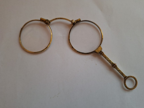 Lorgnette folding glasses - folding,