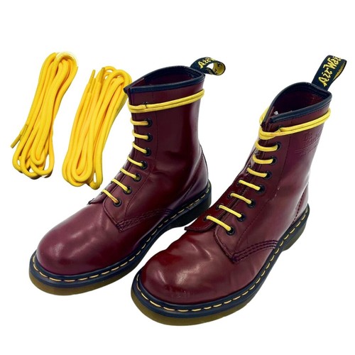 Yellow laces skinhead mod - laces,