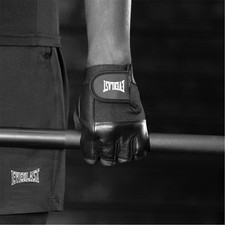 Everlast Leather Fitness Gloves Training Workout