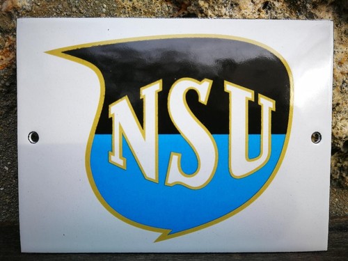 Nsu enamel sign bmw zundapp - sign,