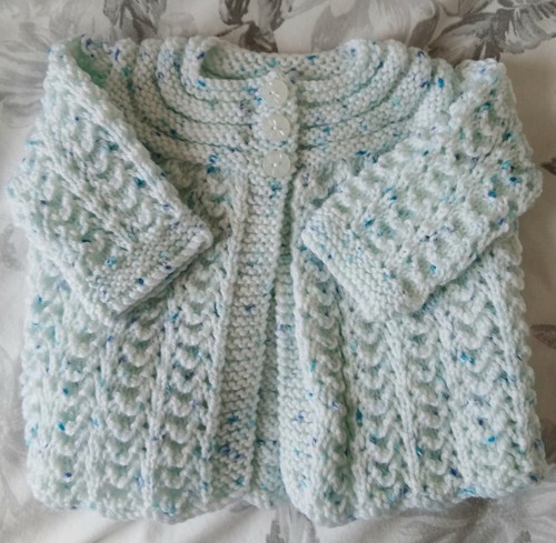 Beautiful hand knitted matinee - beautiful,