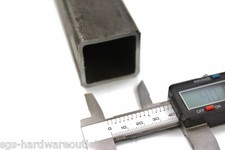 Mild Steel SQUARE BOX Section Pipe Tube Bandsaw Cut & Bespoke Orders Cut to Size