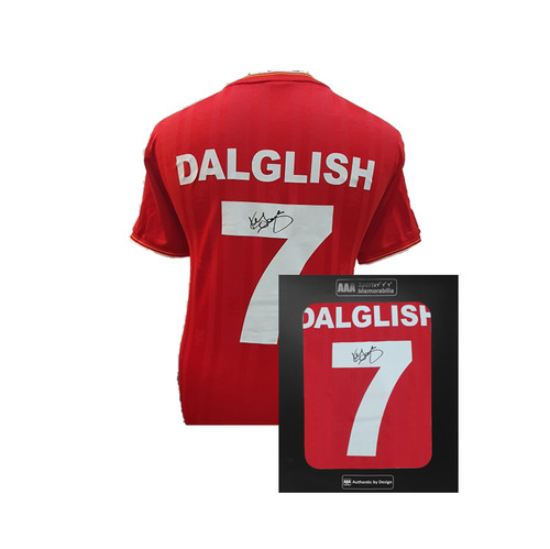 Kenny dalglish hand signed - kenny,