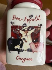 Bon Apetite Herbs Jars 6x