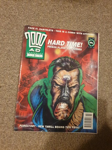 2000ad prog 834 judge dredd - 2000ad,