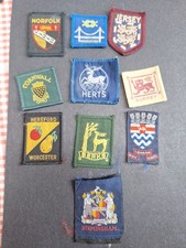Scout Badges Uk County  X 10