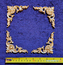 4 DECORATIVE MOULDINGS ANTIQUE