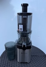AMZCHEF Cold Press Juicer Machines, Slow Juicers with 126 MM Large Feed Chute
