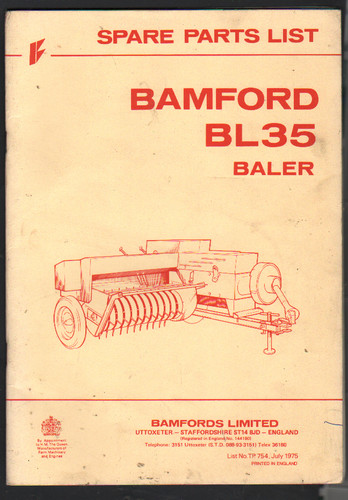 1975 bamford bl35 - bamford, "bl35"