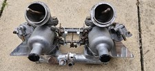 Classic Mini Austin Cooper Twin HS2 SU Carbs and Exhaust Manifold