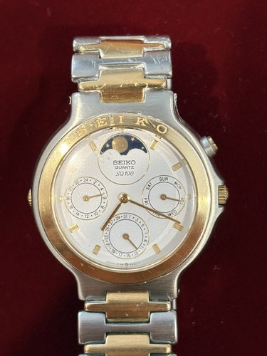 Seiko moonphase 7f38 6110 - seiko, 7f38-6110