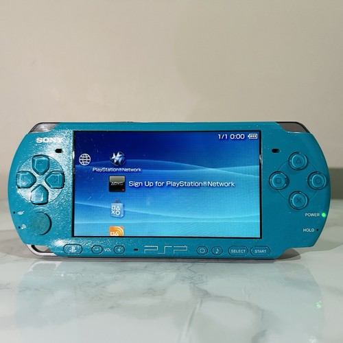 Sony psp slim 3003 turquoise - psp,