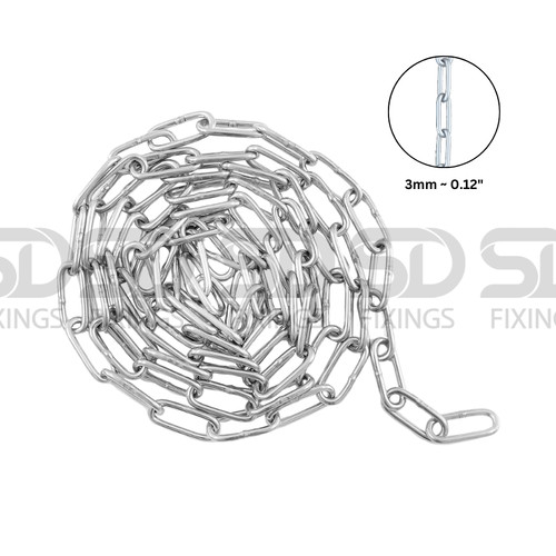 3mm heavy duty - 3mm, chain