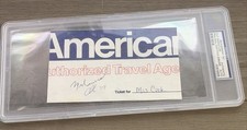 MUHAMMAD ALI Signed Cut