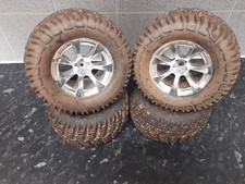 Thunder Tiger S50 Nitro Monster Truck Wheels  X4