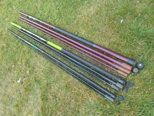 Fishing whip poles and 5m - poles,