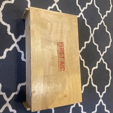 Vintage  First Aid Case Wooden