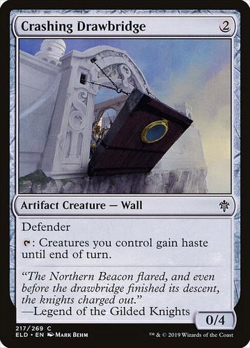 Mtg crashing drawbridge - crashing,