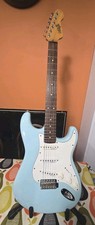 Vintage V6 Electric Guitar Laguna Blue, Full Setup, CHARITY SALE, FREE P&P