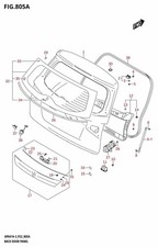 Suzuki Genuine Clip Glass