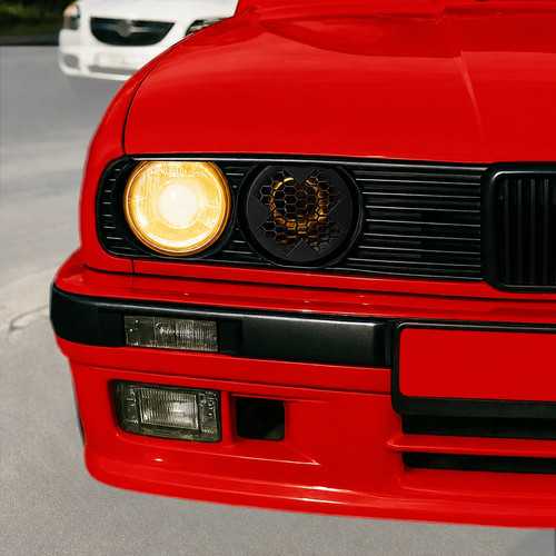 Bmw e30 cold - cold, headlight