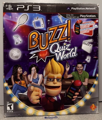 Buzz quiz playstation - quiz,