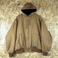 Walls Blizzard Pruf Jacket Fleece Lined Workwear Utility Mechanic Carhartt 2XL