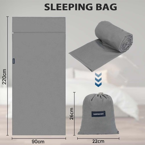 220cm single sleeping bag - 220cm,