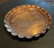 Arts and Crafts Round Copper