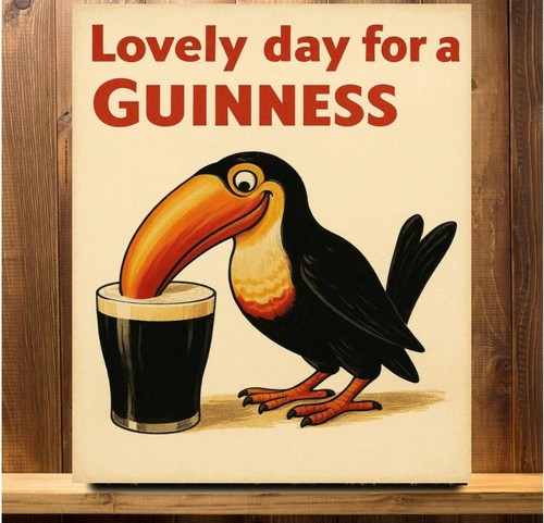 Lovely day for guinness - for,