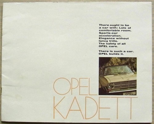 Opel kadett car range sales - opel,
