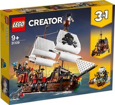 LEGO CREATOR: Pirate Ship 31109 - Brand New & Factory Sealed - Freepost