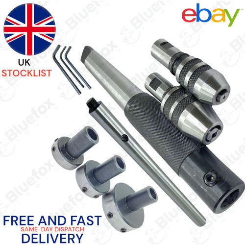 Lathe tailstock tap - and, die
