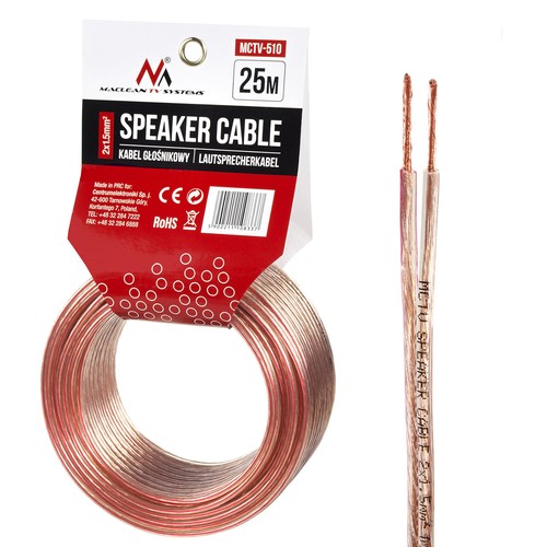 Speaker cable audio 1 5mm2 - speaker, 2