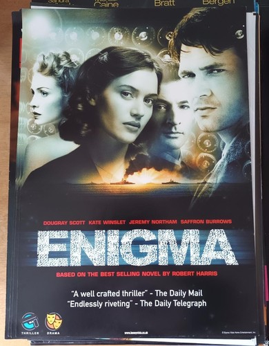 Enigma movie poster x - enigma,